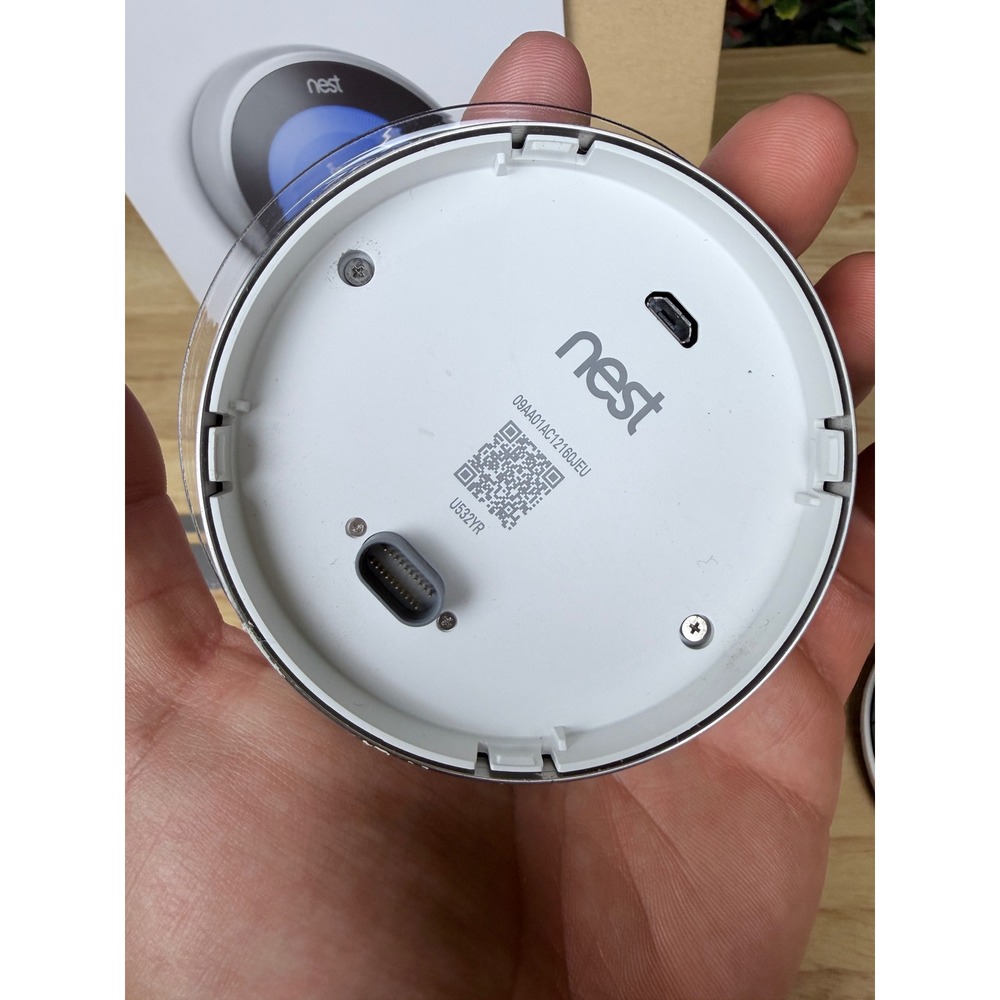 Nest Learning Thermostat 3rd Generation Stainless Steel Smart Home A0013 - Picture 5 of 7